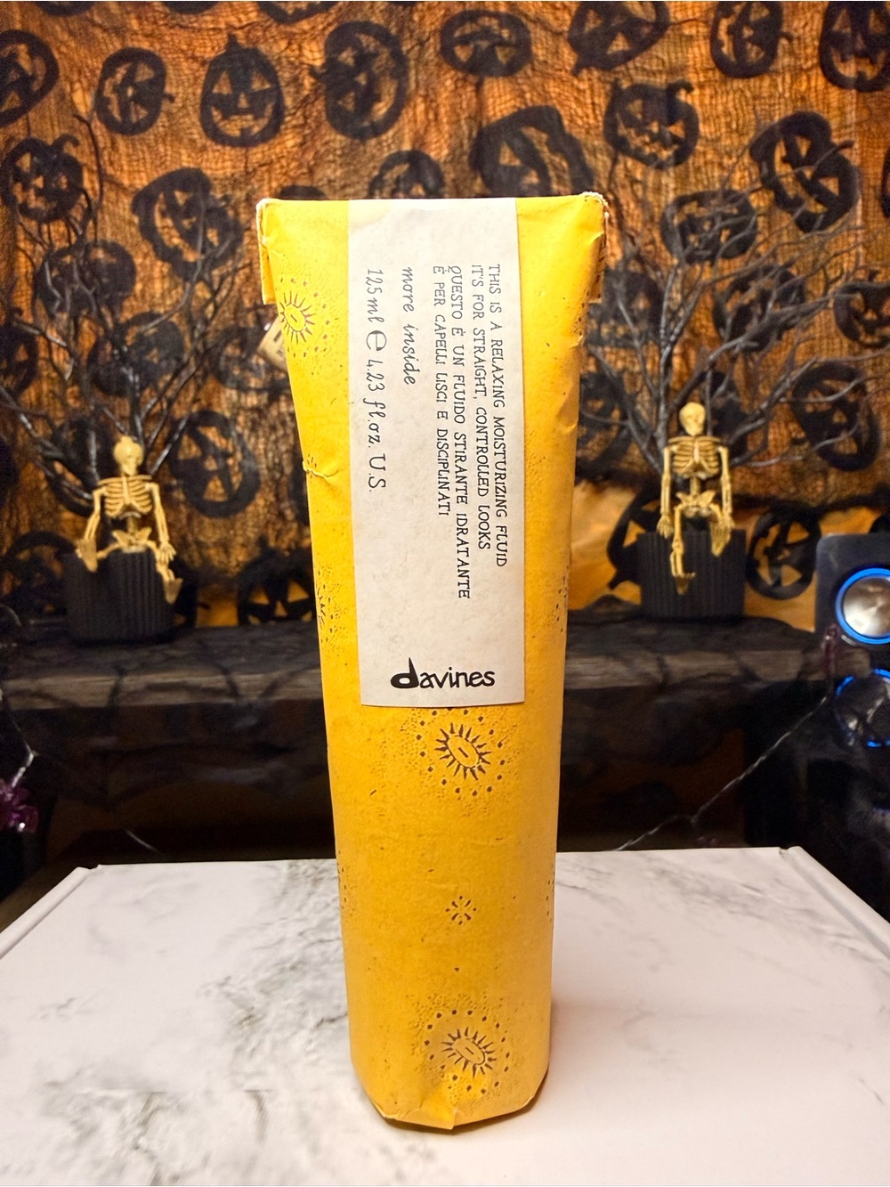 Davines Yellow Nourishing Body Fluid Tube